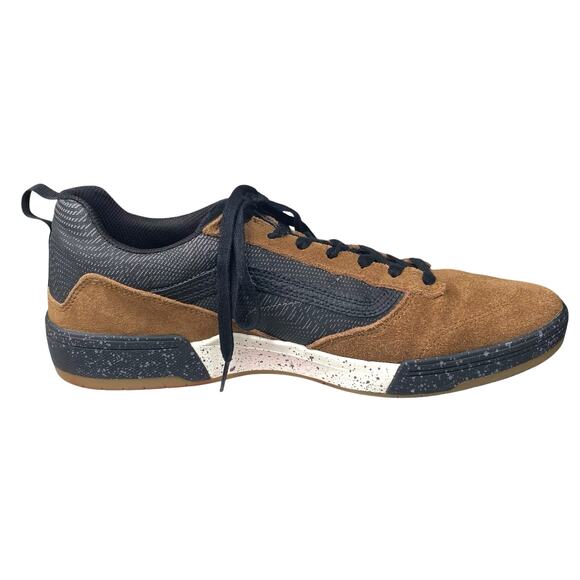 Vans Men’s Zahba X Zion Wright Jupiter Brown Suede Sneaker Size US 13 - Picture 4 of 11